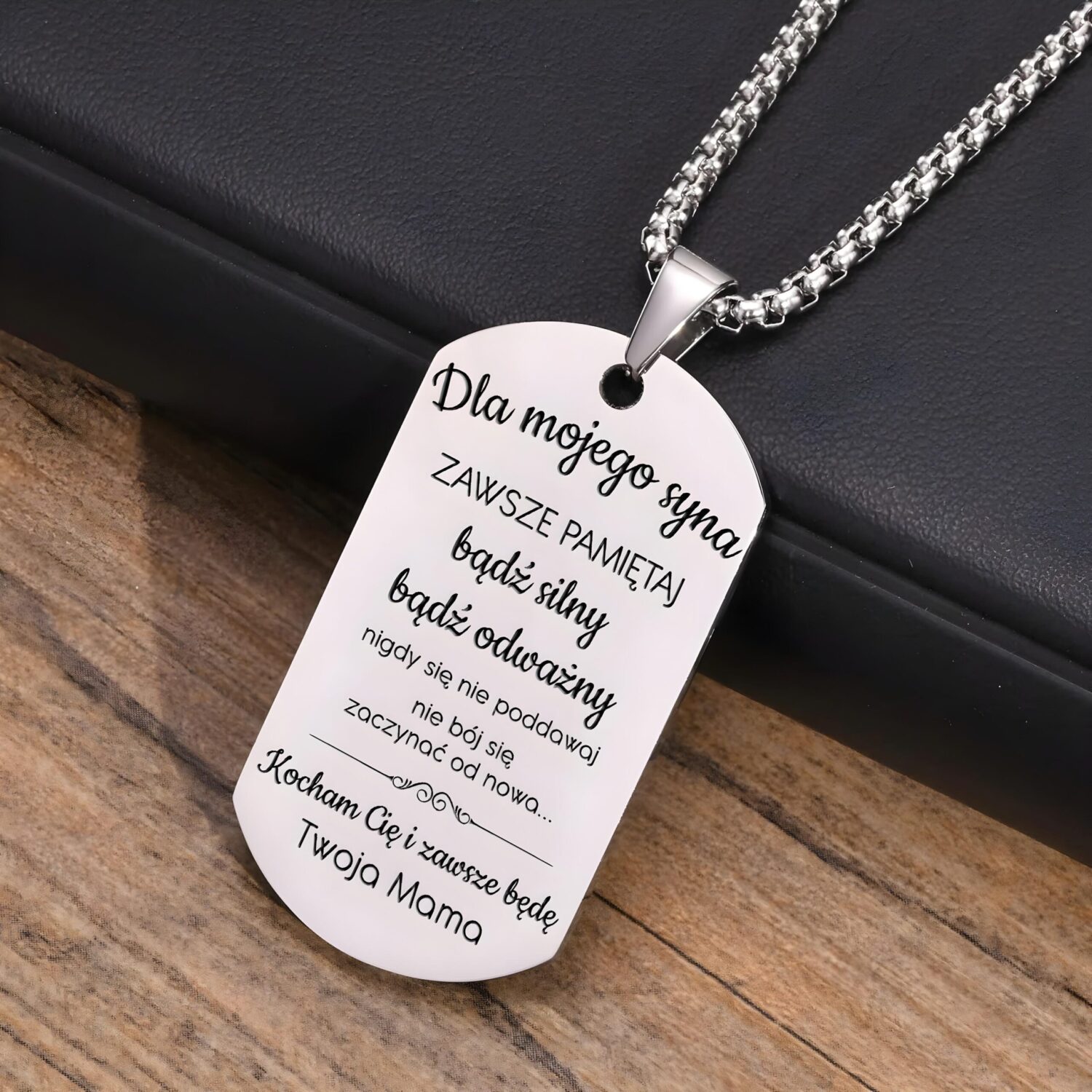 Nieśmiertelnik dla SYNA - RÓŻNE WZORY - obrazek 3