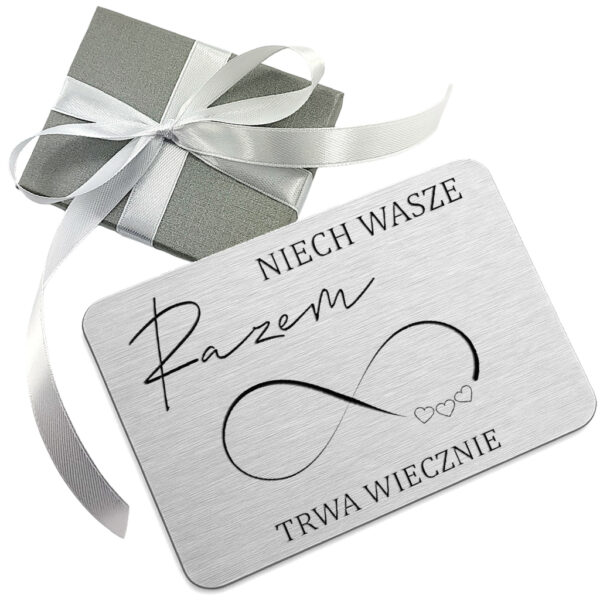 MAGNES PAMIĄTKA ŚLUBU - Prezent dla Nowożeńców